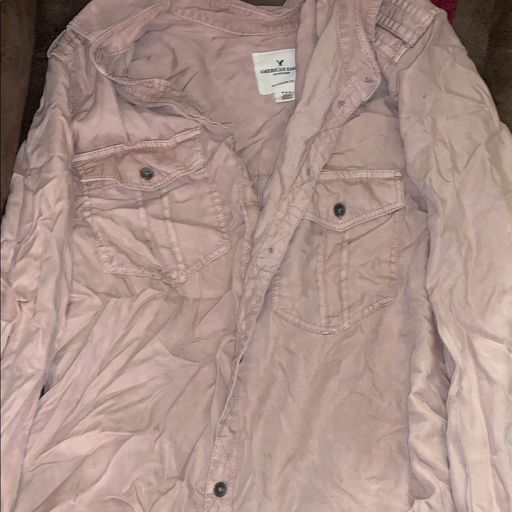 American Eagle soft & sexy button up size MED.